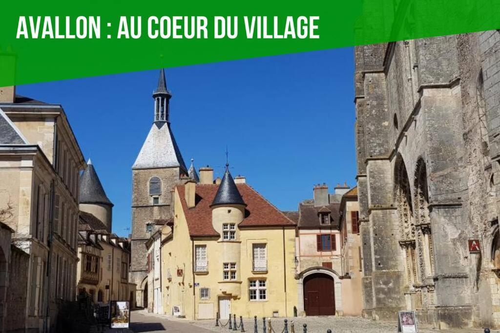 LA FONTAINE NEUVE-AVALLON-4 PERSONNES-1 CHAMBRE-3 LITS-parking-wifi Extérieur photo
